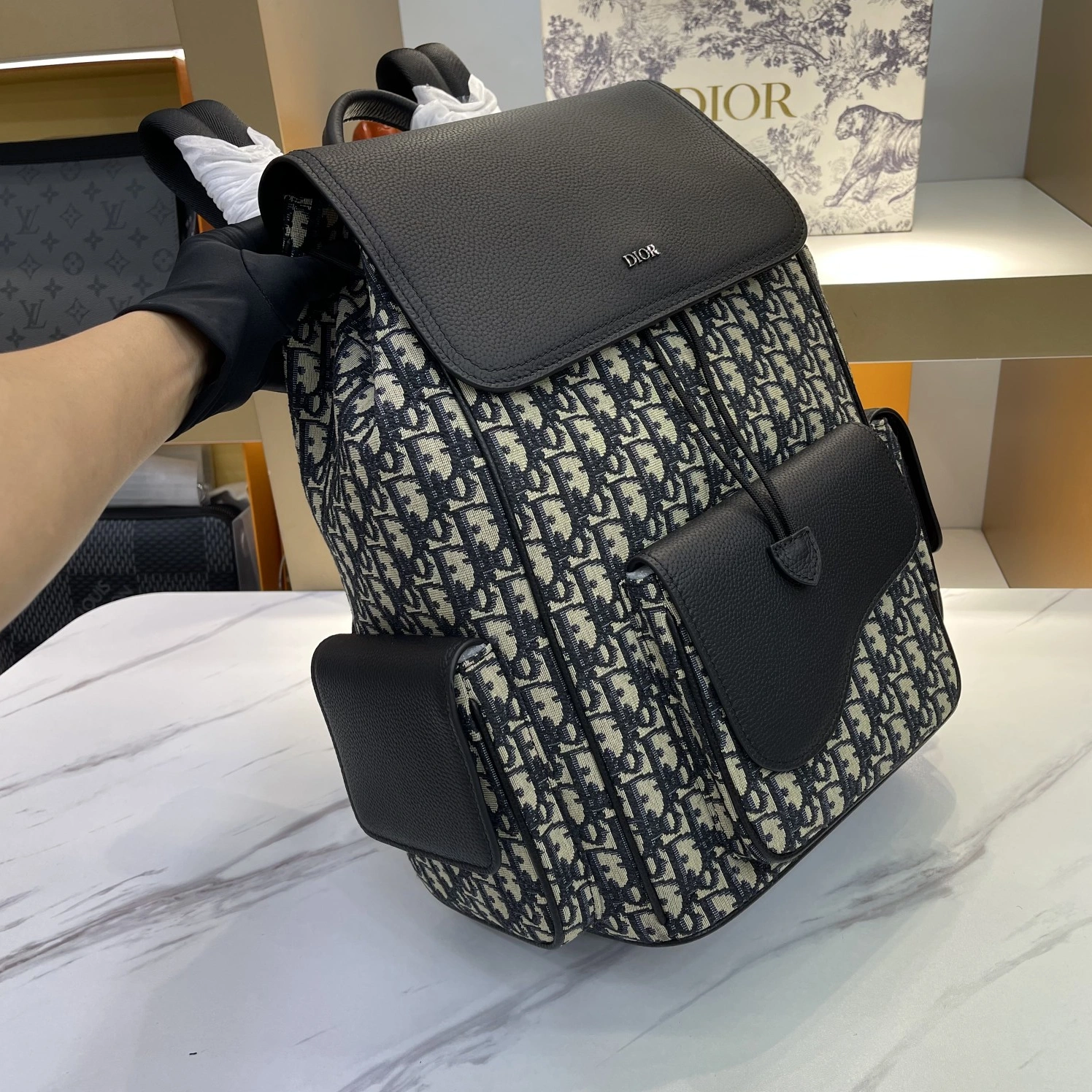 Bright 165 Christian Dior AAA Man Backpacks