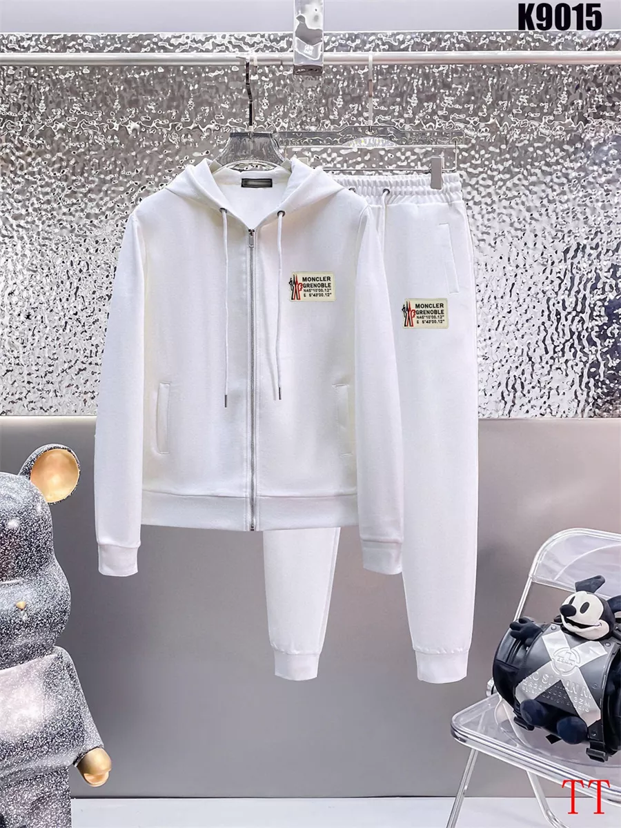 Bright 1810 Moncler Tracksuits Long Sleeved For Men