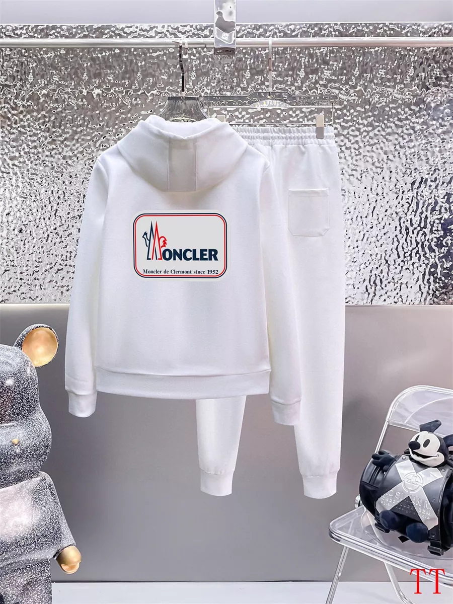 Bright 1810 Moncler Tracksuits Long Sleeved For Men