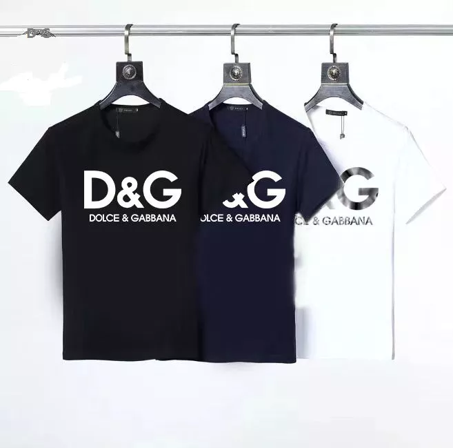 Bright 1846 Dolce & Gabbana D&G T-Shirts Short Sleeved For Men