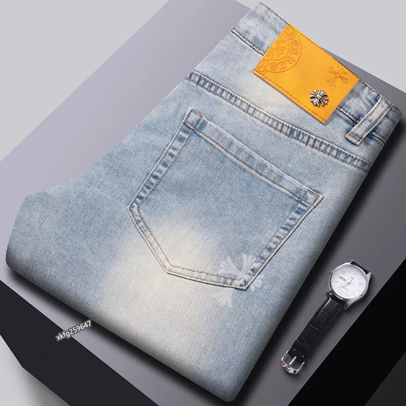 Bright 232 Chrome Hearts Jeans For Men