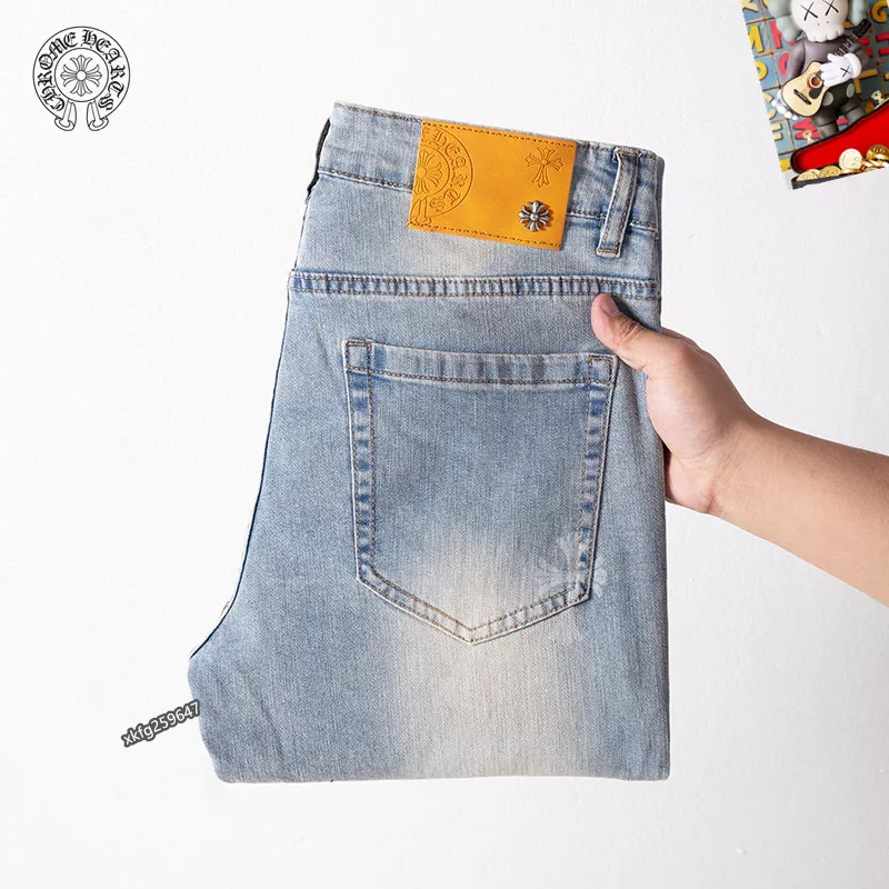 Bright 232 Chrome Hearts Jeans For Men