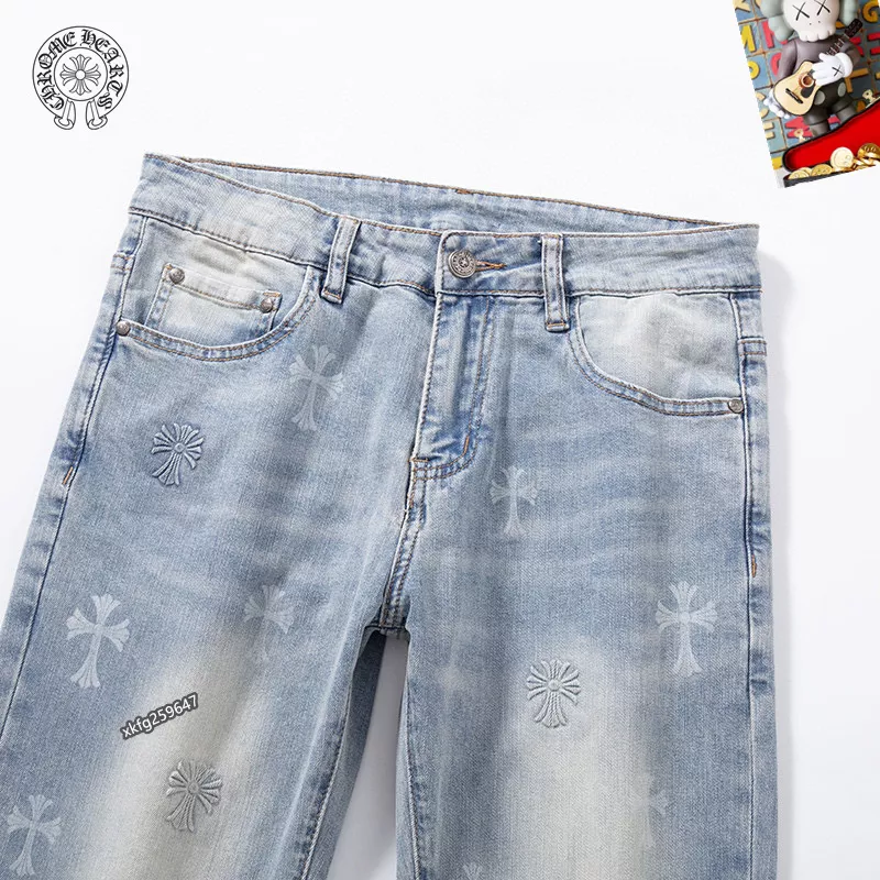 Bright 232 Chrome Hearts Jeans For Men