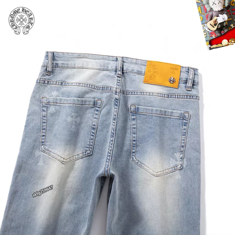 Bright 232 Chrome Hearts Jeans For Men