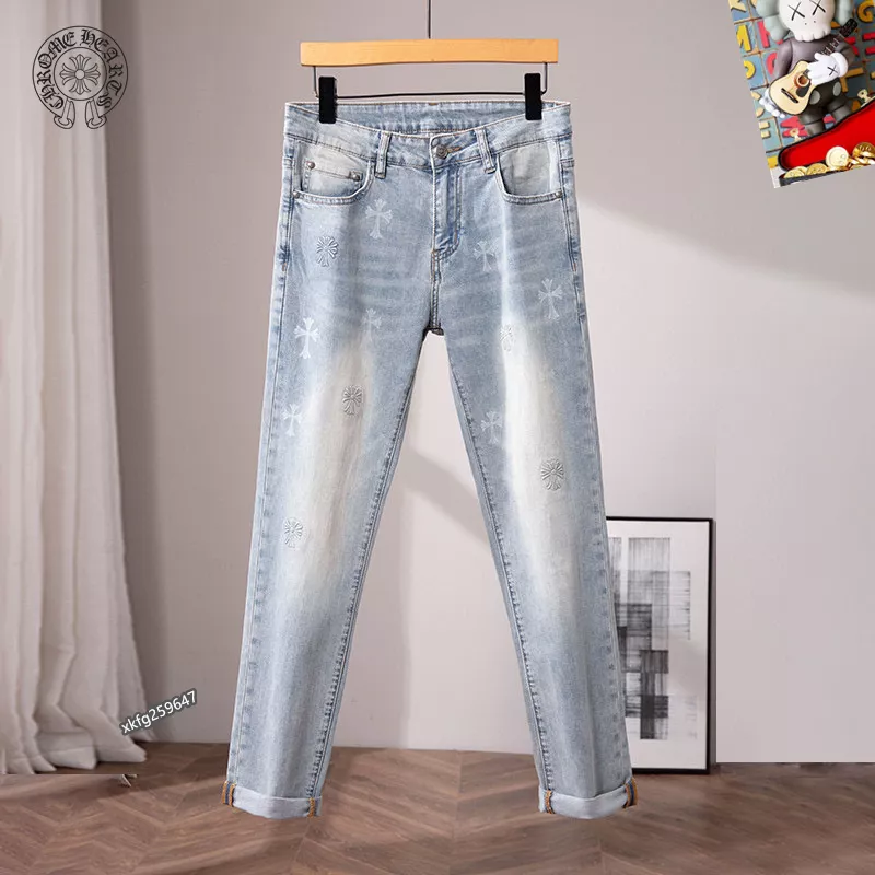 Bright 232 Chrome Hearts Jeans For Men