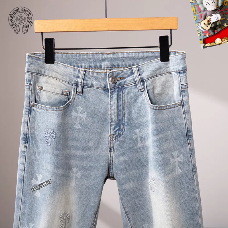 Bright 232 Chrome Hearts Jeans For Men