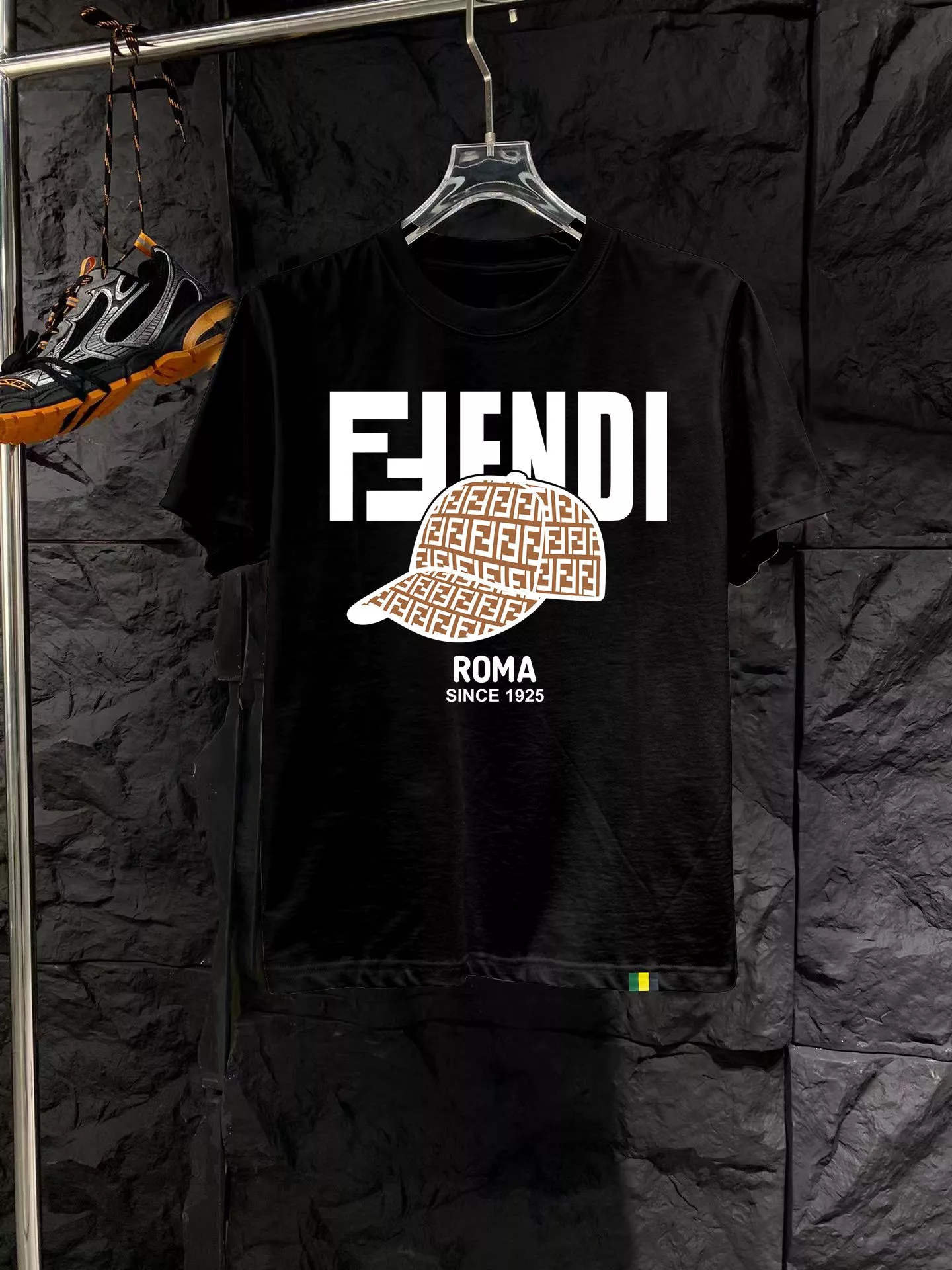 Bright 2334 Fendi T-Shirts Short Sleeved For Men