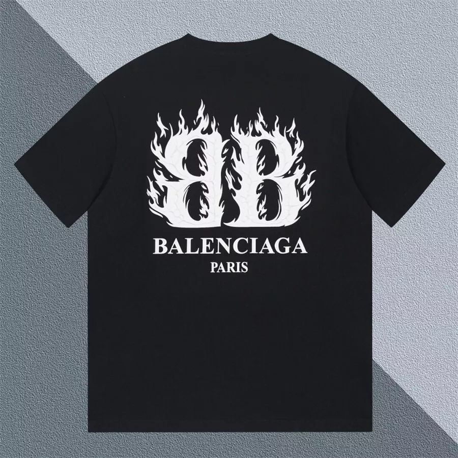 Bright 2376 Balenciaga T-Shirts Short Sleeved For Unisex