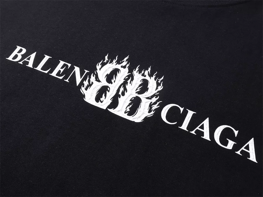 Bright 2376 Balenciaga T-Shirts Short Sleeved For Unisex