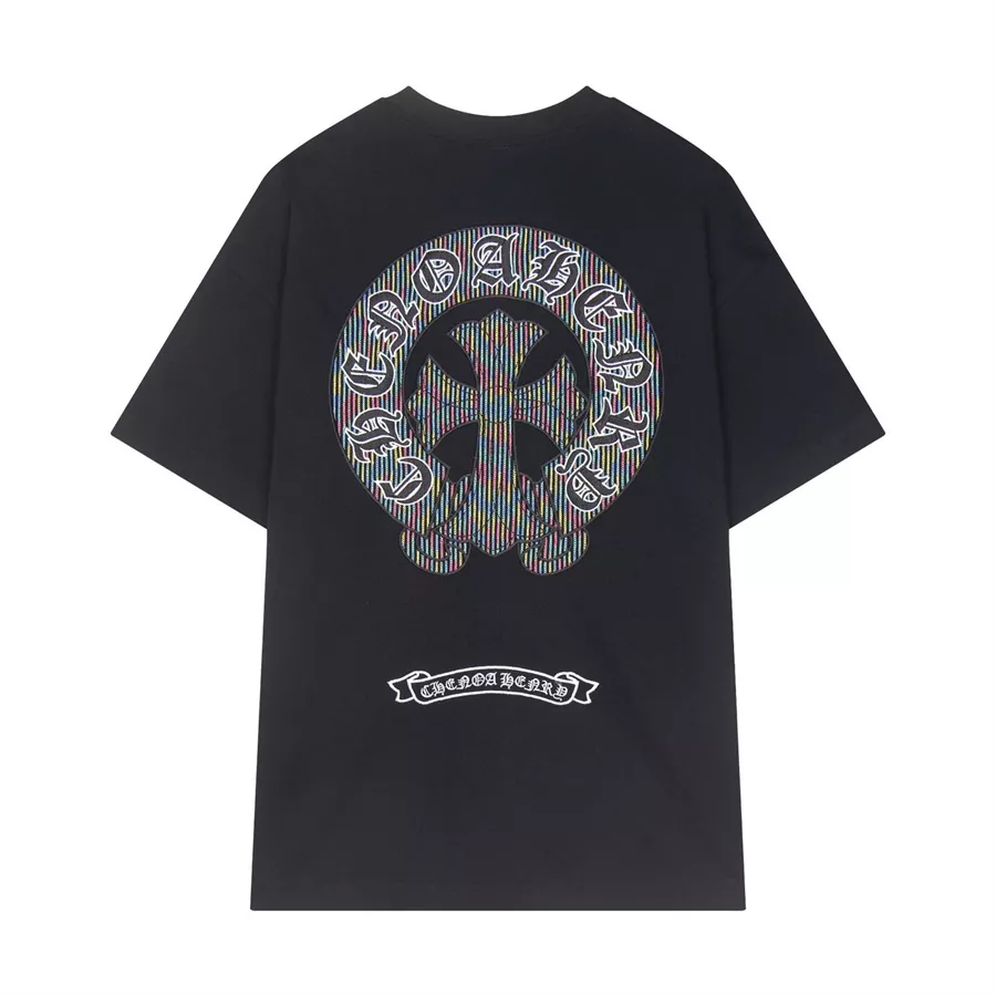 Bright 2440 Chrome Hearts T-Shirts Short Sleeved For Unisex