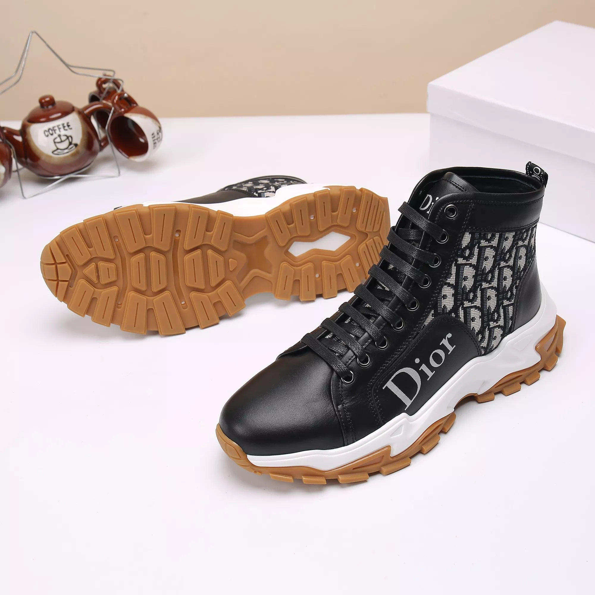 Bright 261 Christian Dior High Top Shoes For Women