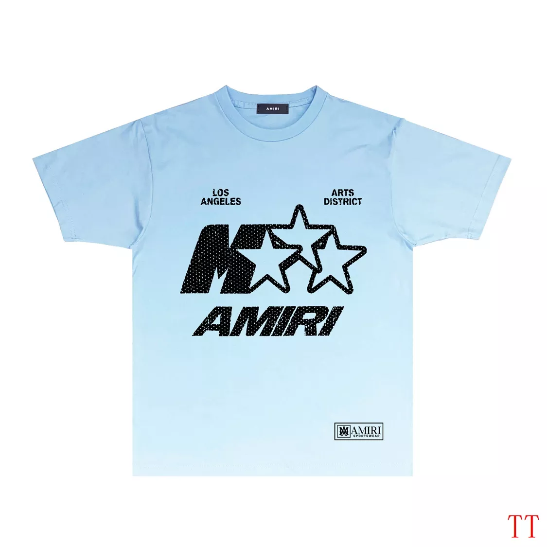 Bright 2789 Amiri T-Shirts Short Sleeved For Unisex