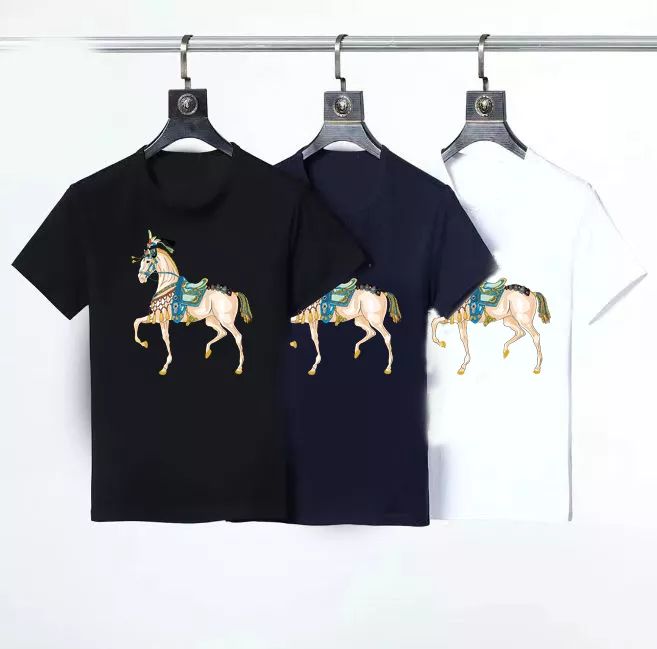 Bright 2803 Hermes T-Shirts Short Sleeved For Men