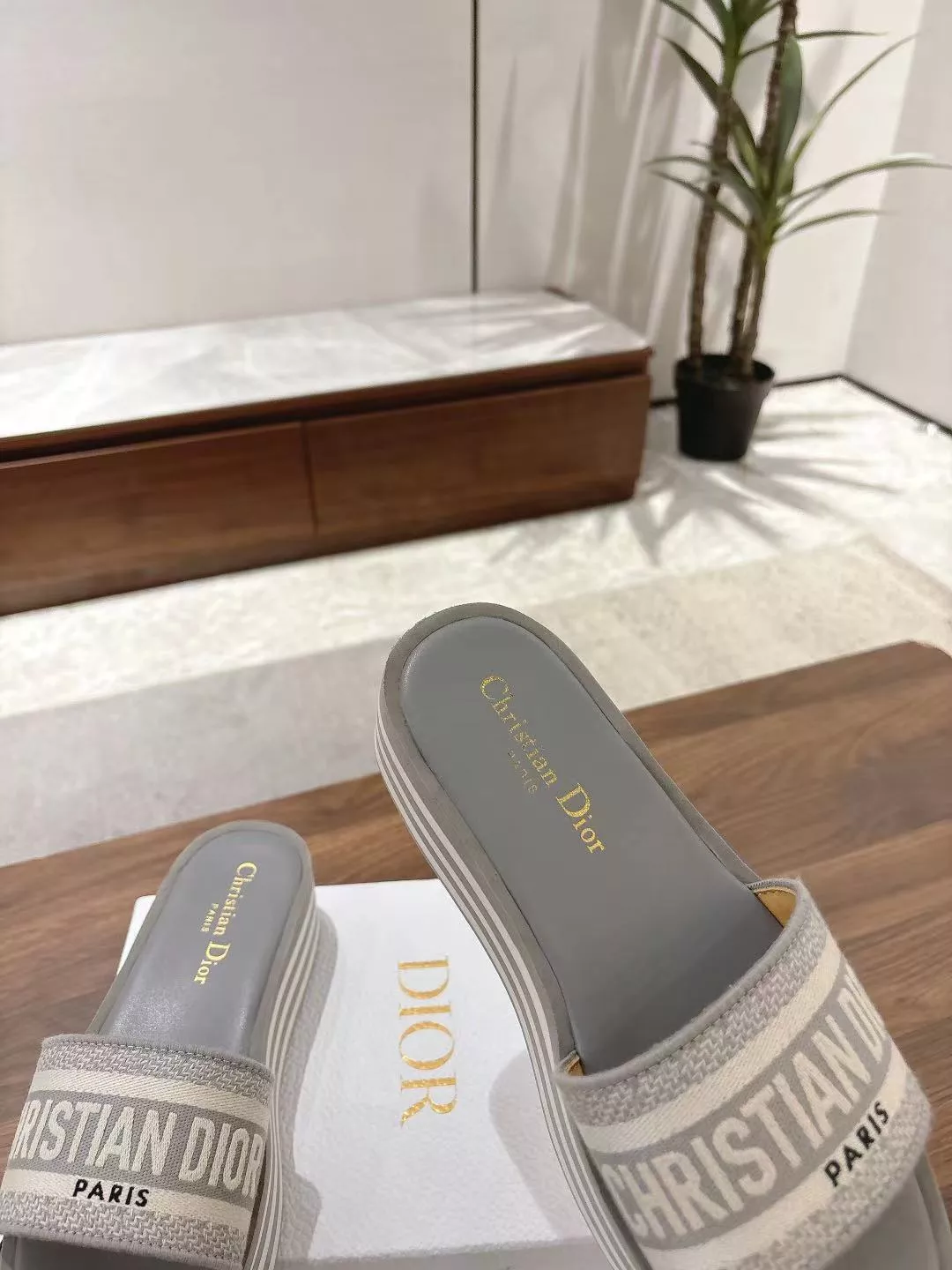 Bright 3000 Christian Dior Slippers For Women