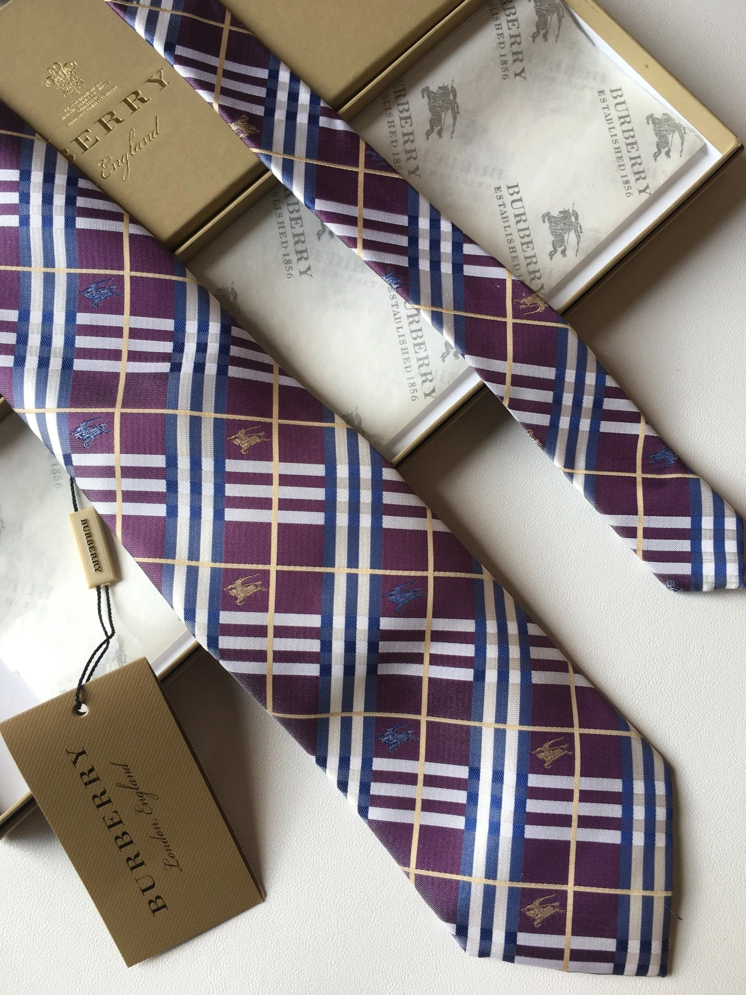 Bright 3048 Burberry Necktie For Men