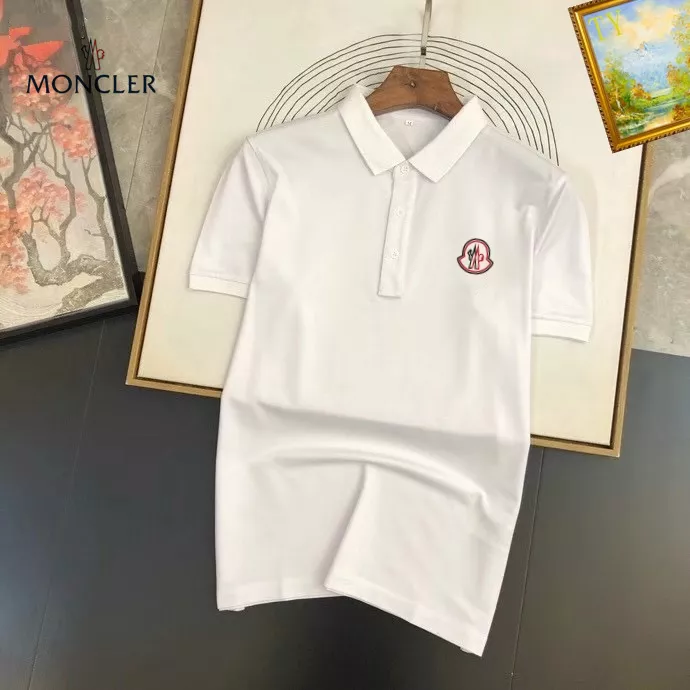 Bright 322 Moncler T-Shirts Short Sleeved For Men