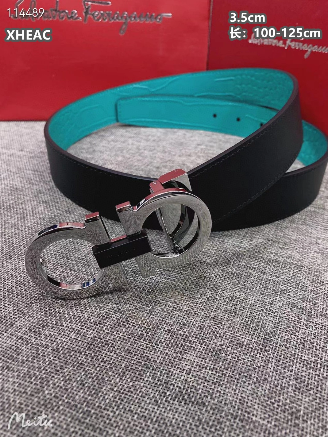 Bright 3270 Salvatore Ferragamo AAA Quality Belts For Men