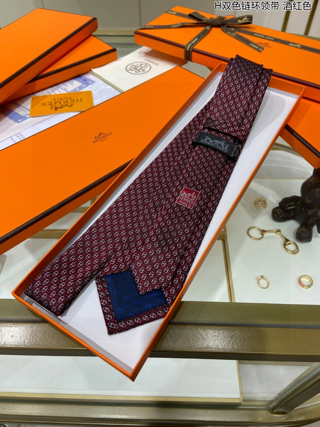 Bright 3313 Hermes Necktie For Men