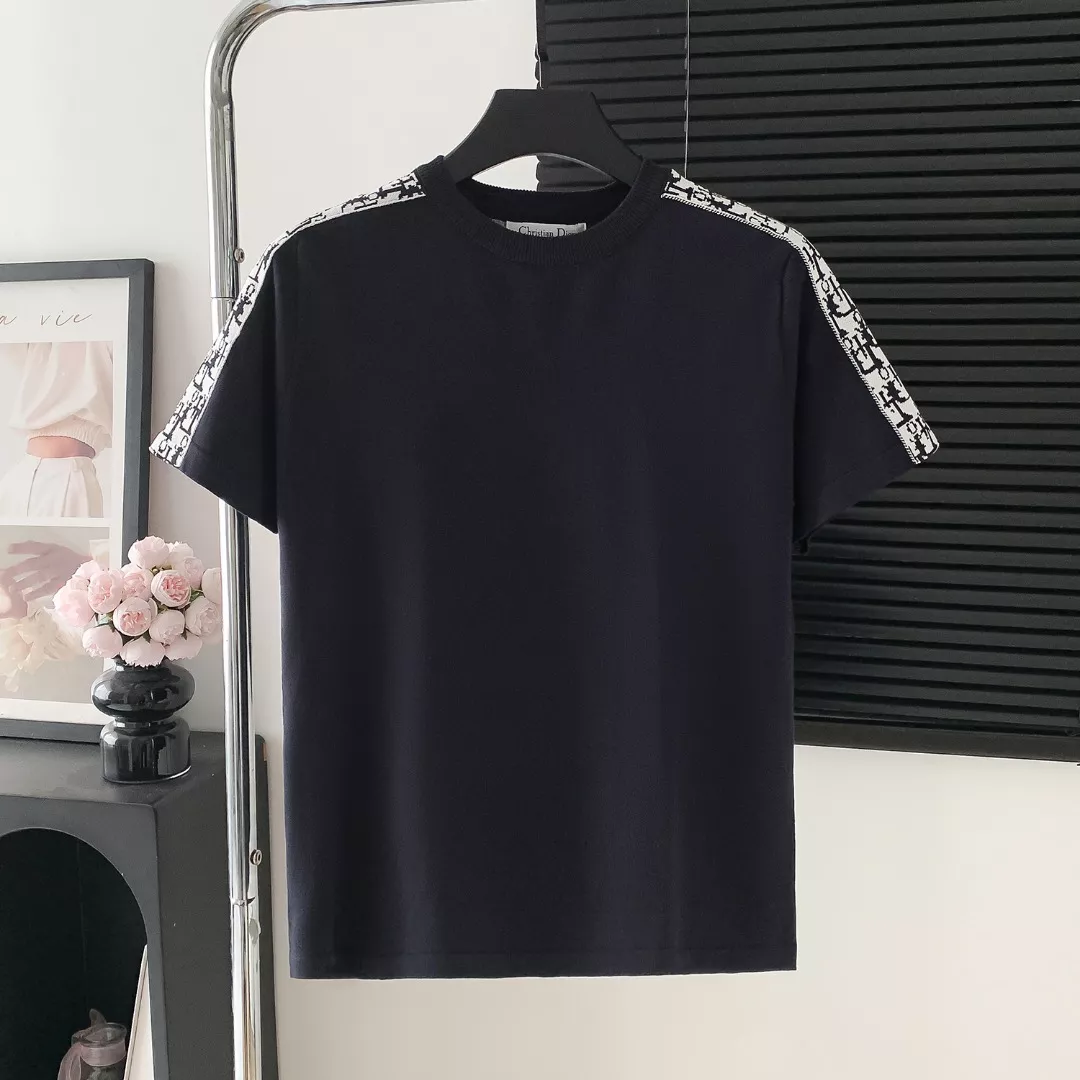 Bright 3335 Christian Dior T-Shirts Short Sleeved For Unisex