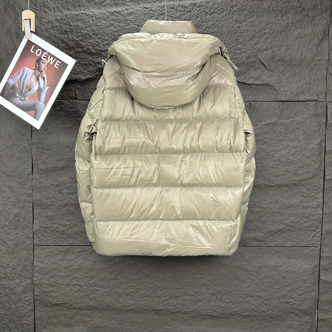 Bright 3421 Moncler Down Feather Coat Long Sleeved For Unisex