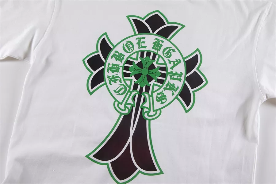 Bright 3464 Chrome Hearts T-Shirts Short Sleeved For Unisex
