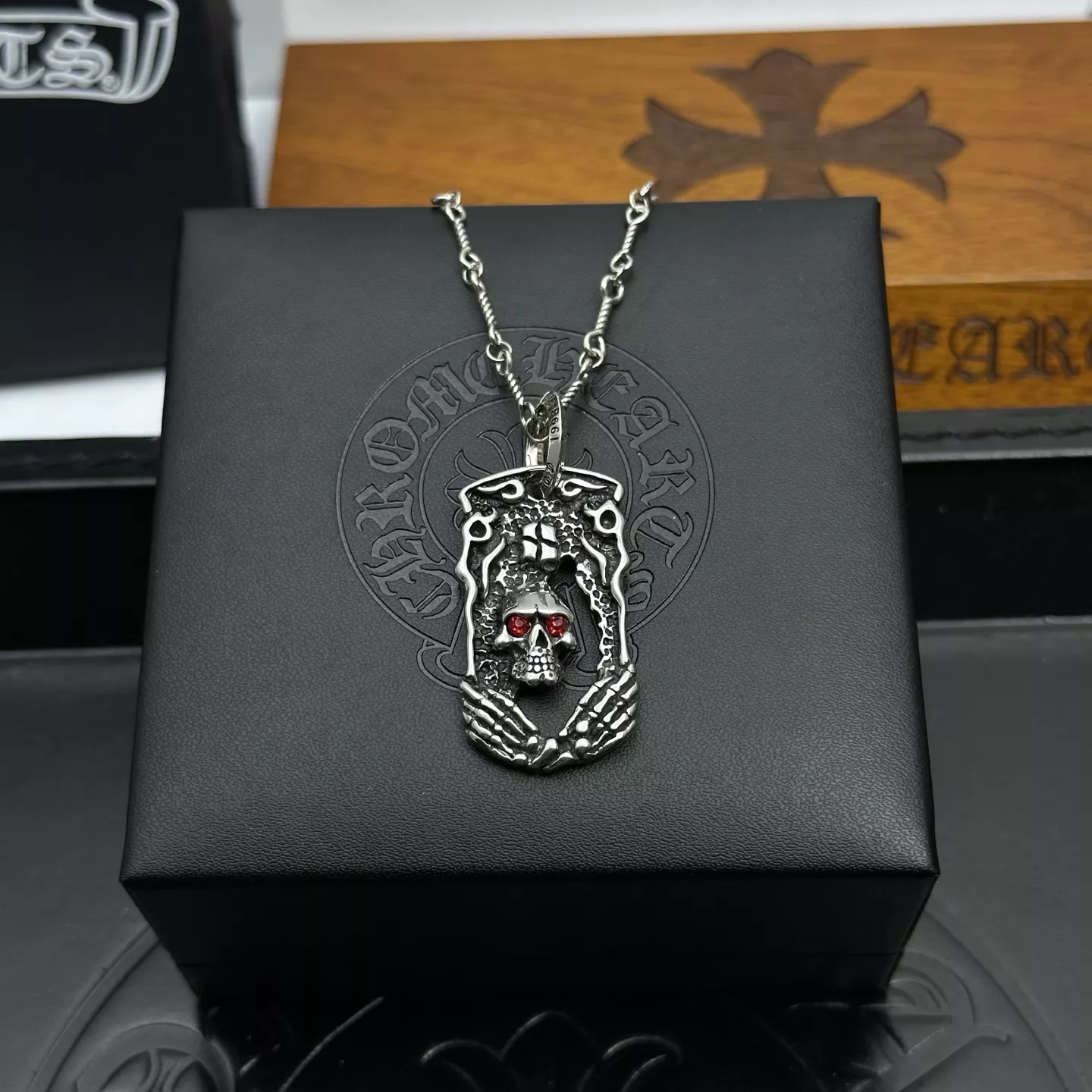 Bright 3469 Chrome Hearts Necklaces