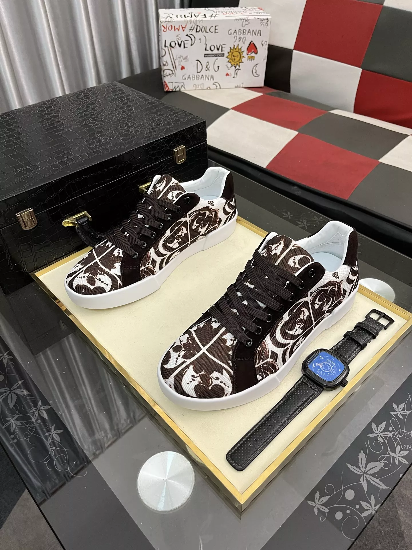 Bright 3473 Dolce & Gabbana D&G Casual Shoes For Men