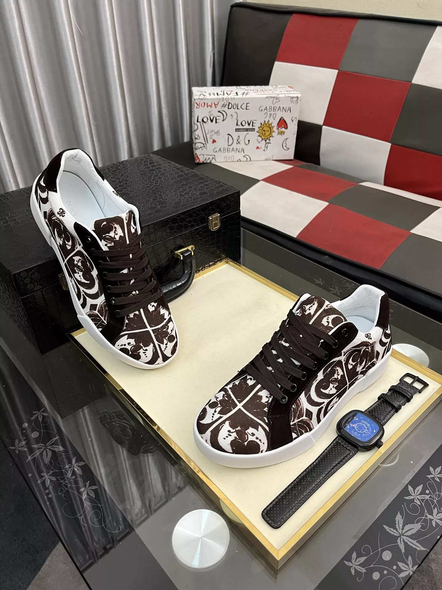 Bright 3473 Dolce & Gabbana D&G Casual Shoes For Men