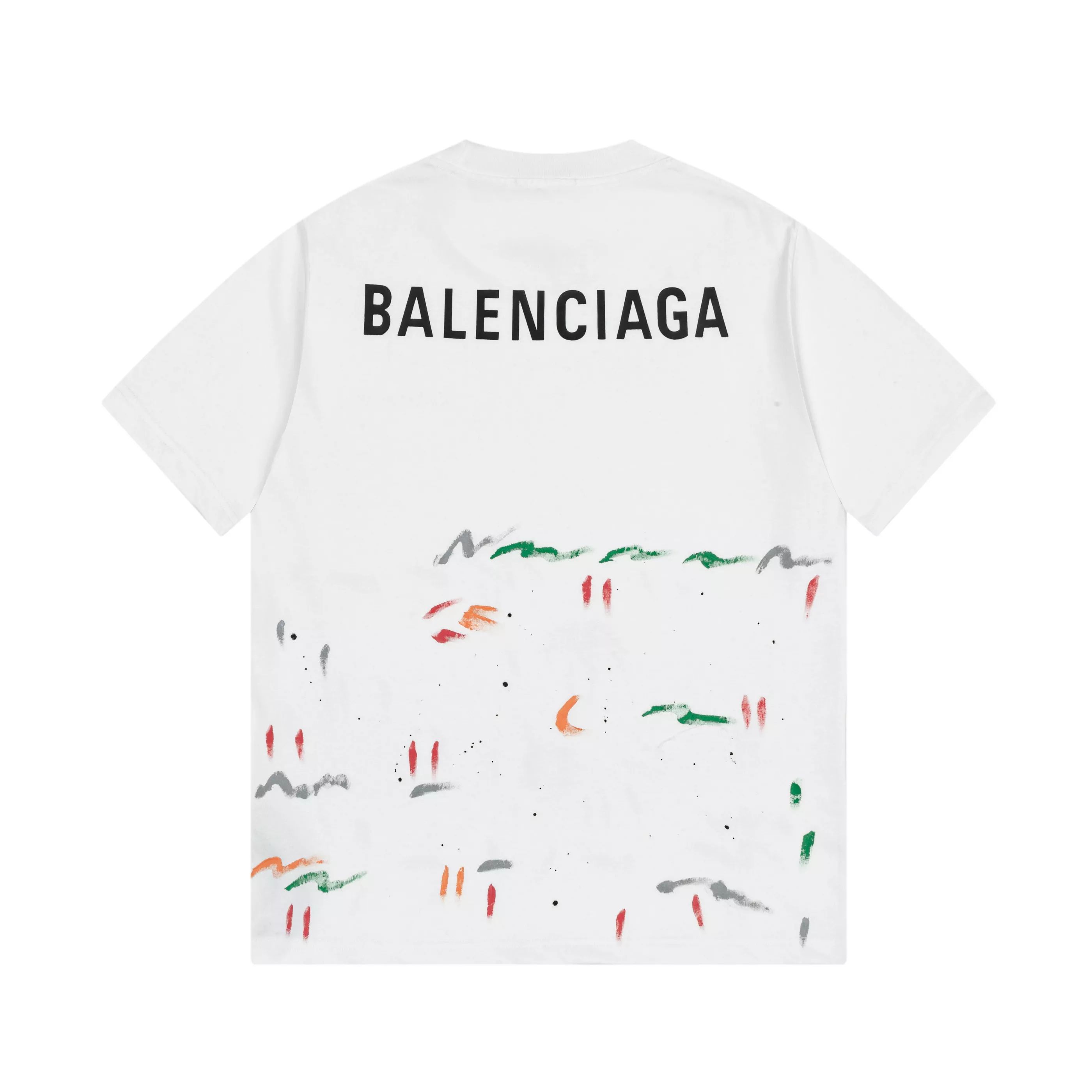 Bright 348 Balenciaga T-Shirts Short Sleeved For Unisex