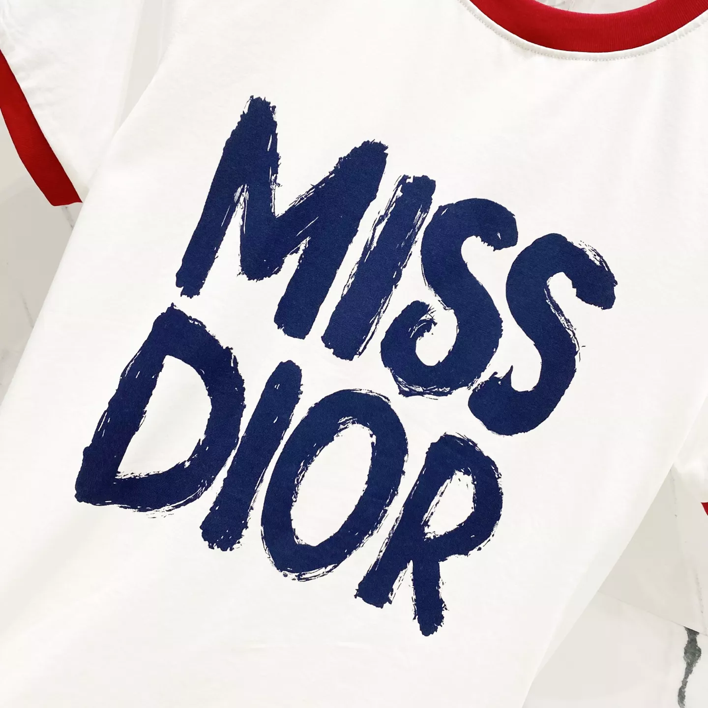 Bright 3577 Christian Dior T-Shirts Short Sleeved For Women