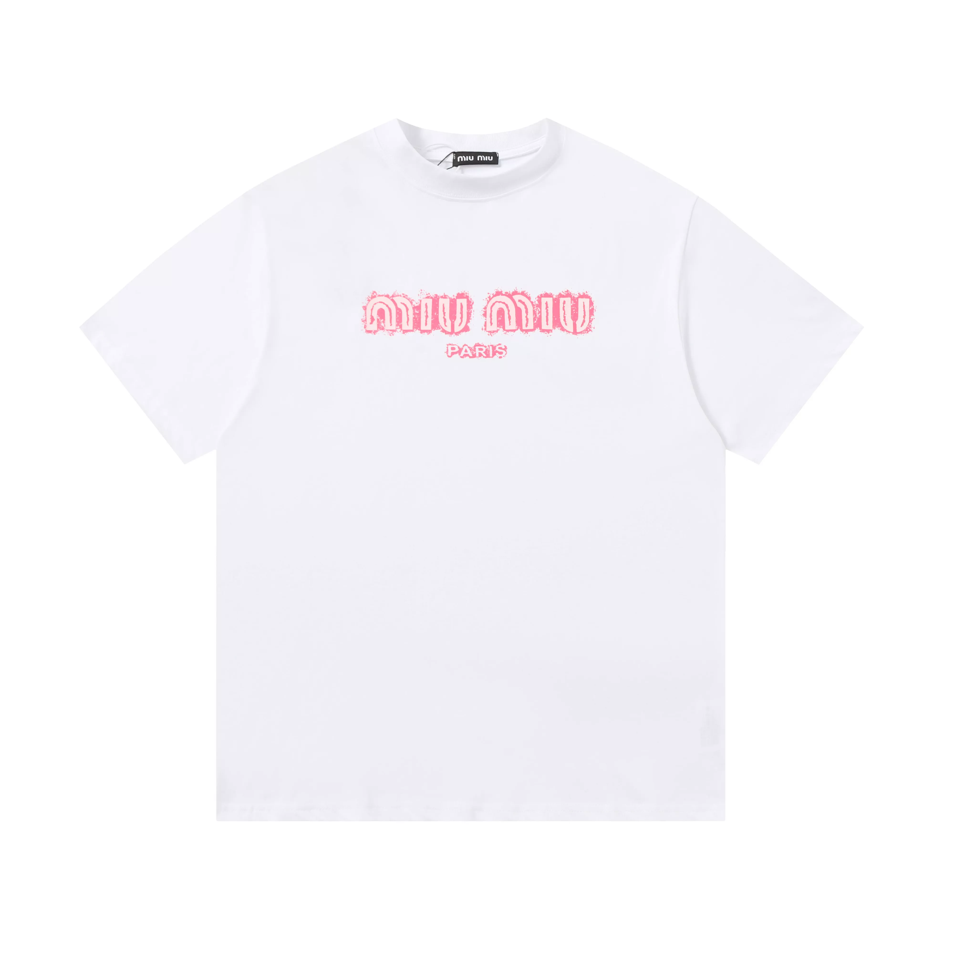 Bright 3652 MIU MIU T-Shirts Short Sleeved For Unisex