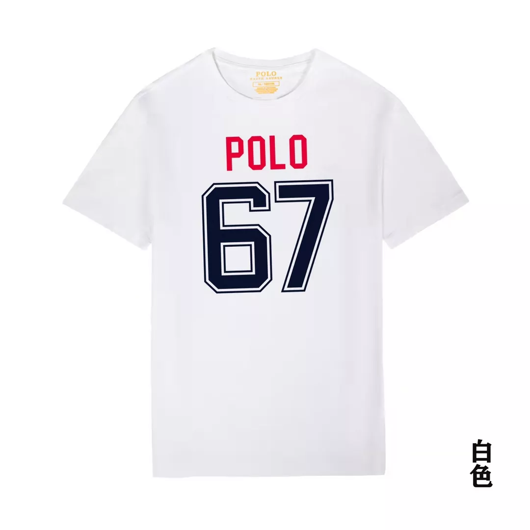 Bright 3659 Ralph Lauren Polo T-Shirts Short Sleeved For Men