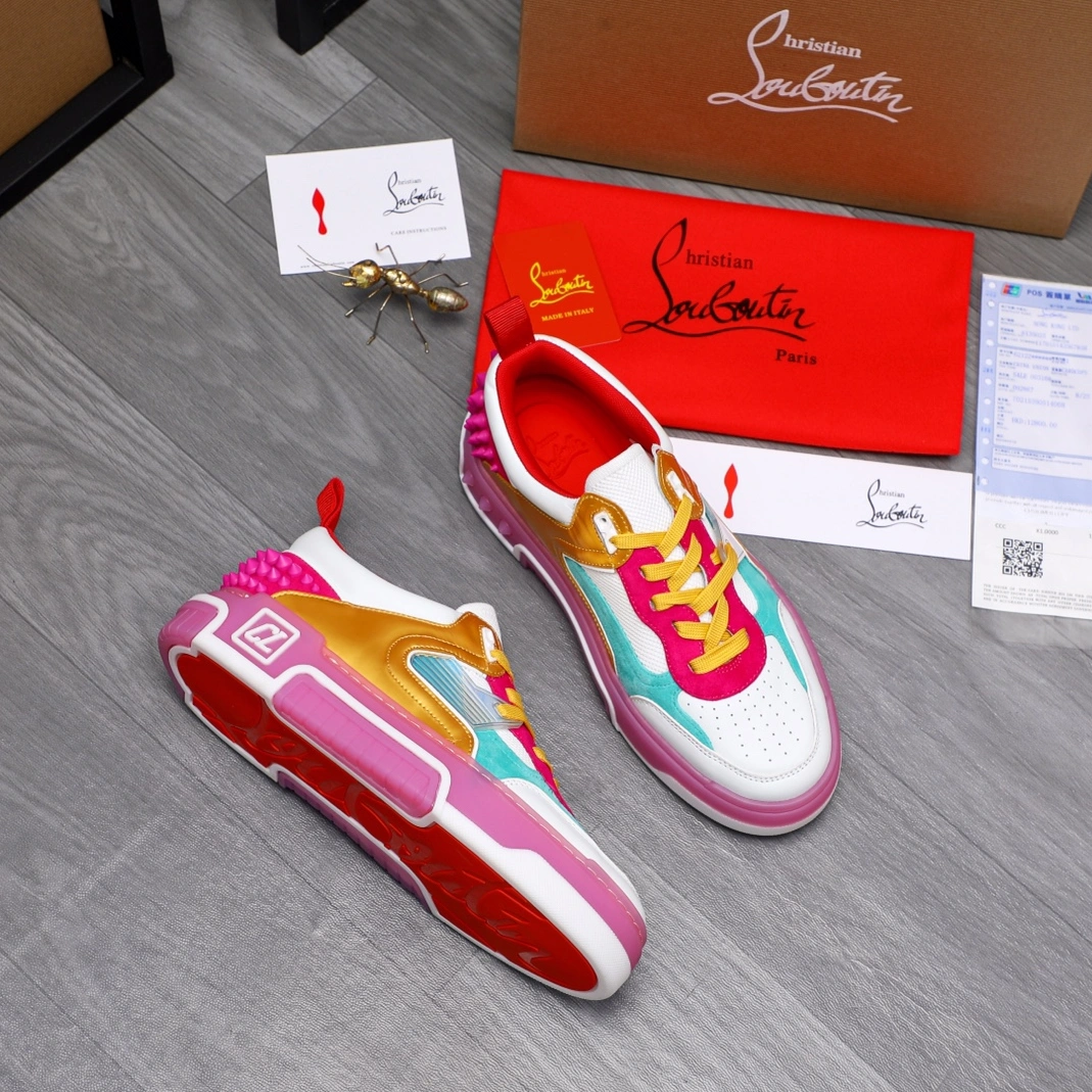 Bright 3729 Christian Louboutin Casual Shoes For Men