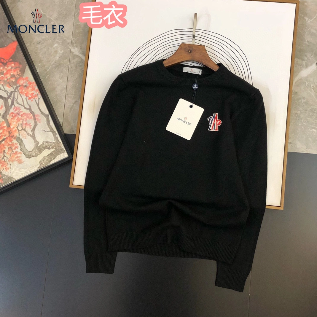 Bright 3768 Moncler Sweaters Long Sleeved For Men