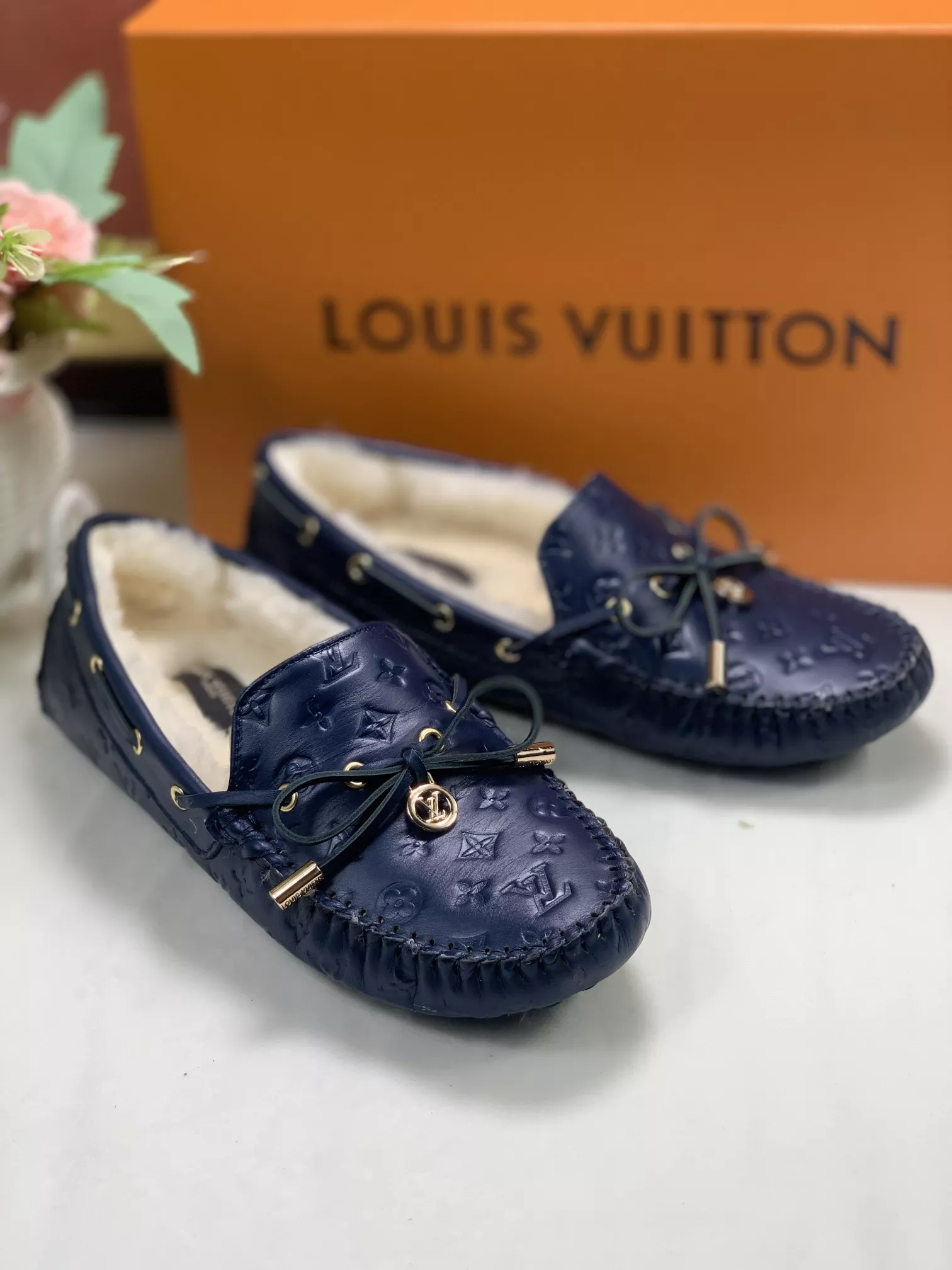 Bright 3917 Louis Vuitton LV Oxfords Shoes For Women