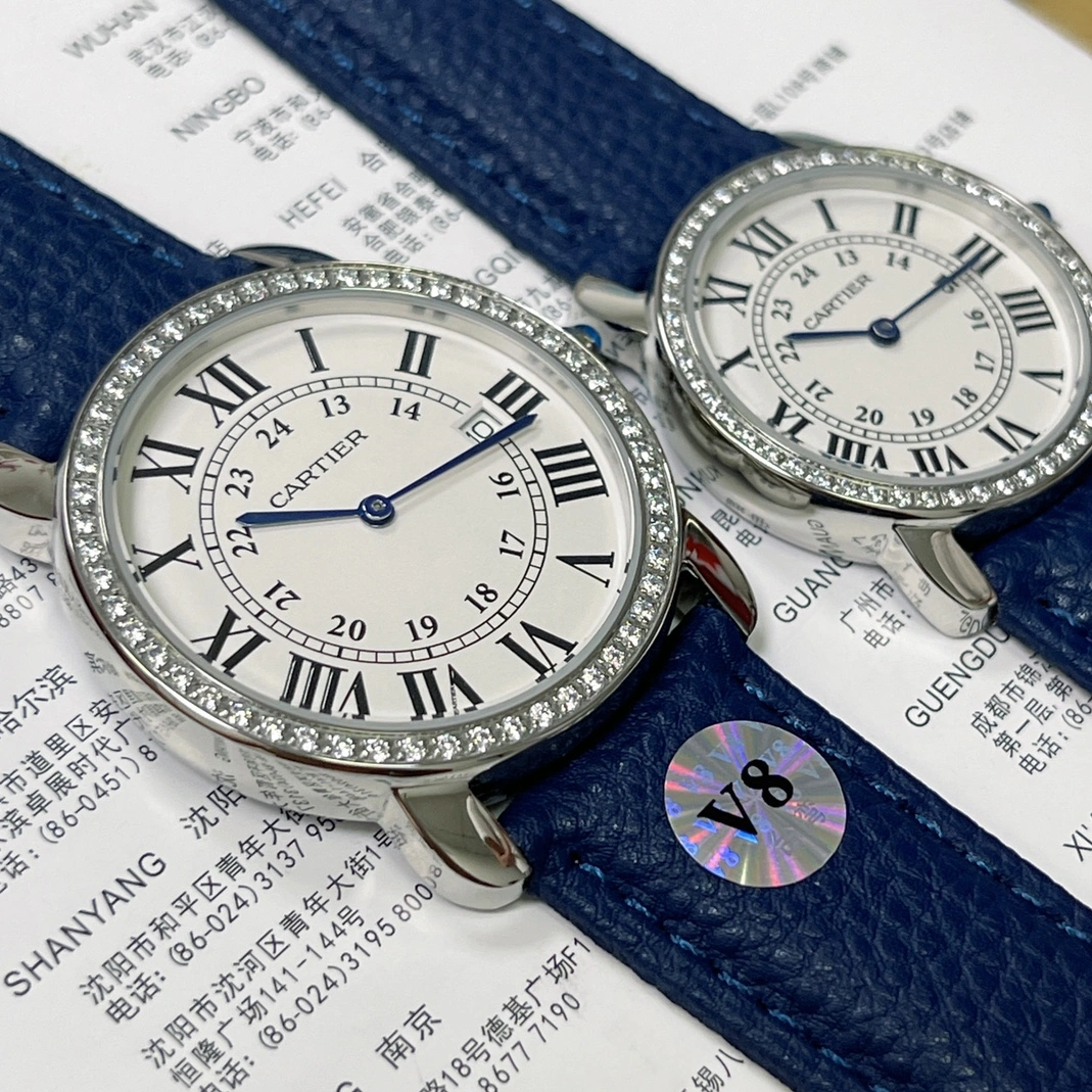 Bright 3933 Cartier AAA Quality Watches For Unisex