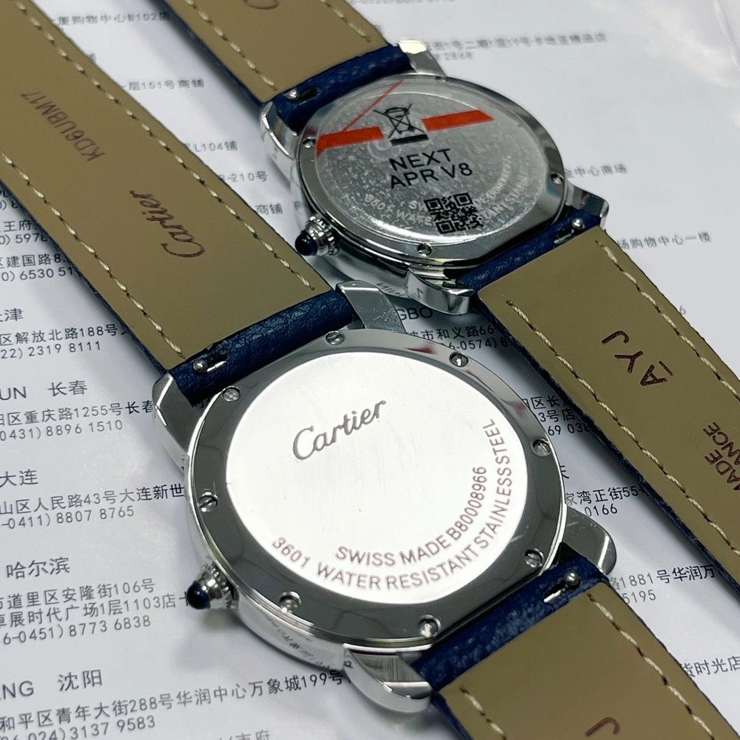 Bright 3933 Cartier AAA Quality Watches For Unisex