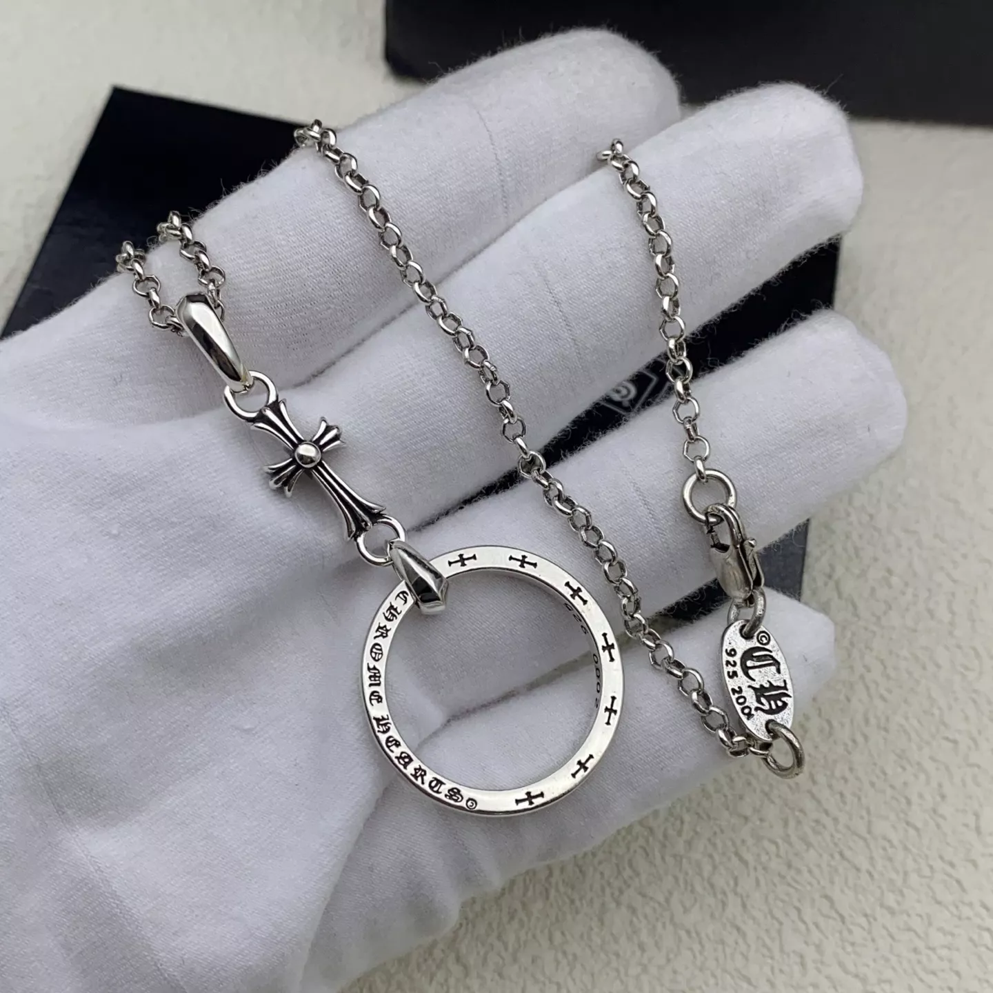 Bright 4151 Chrome Hearts Necklaces