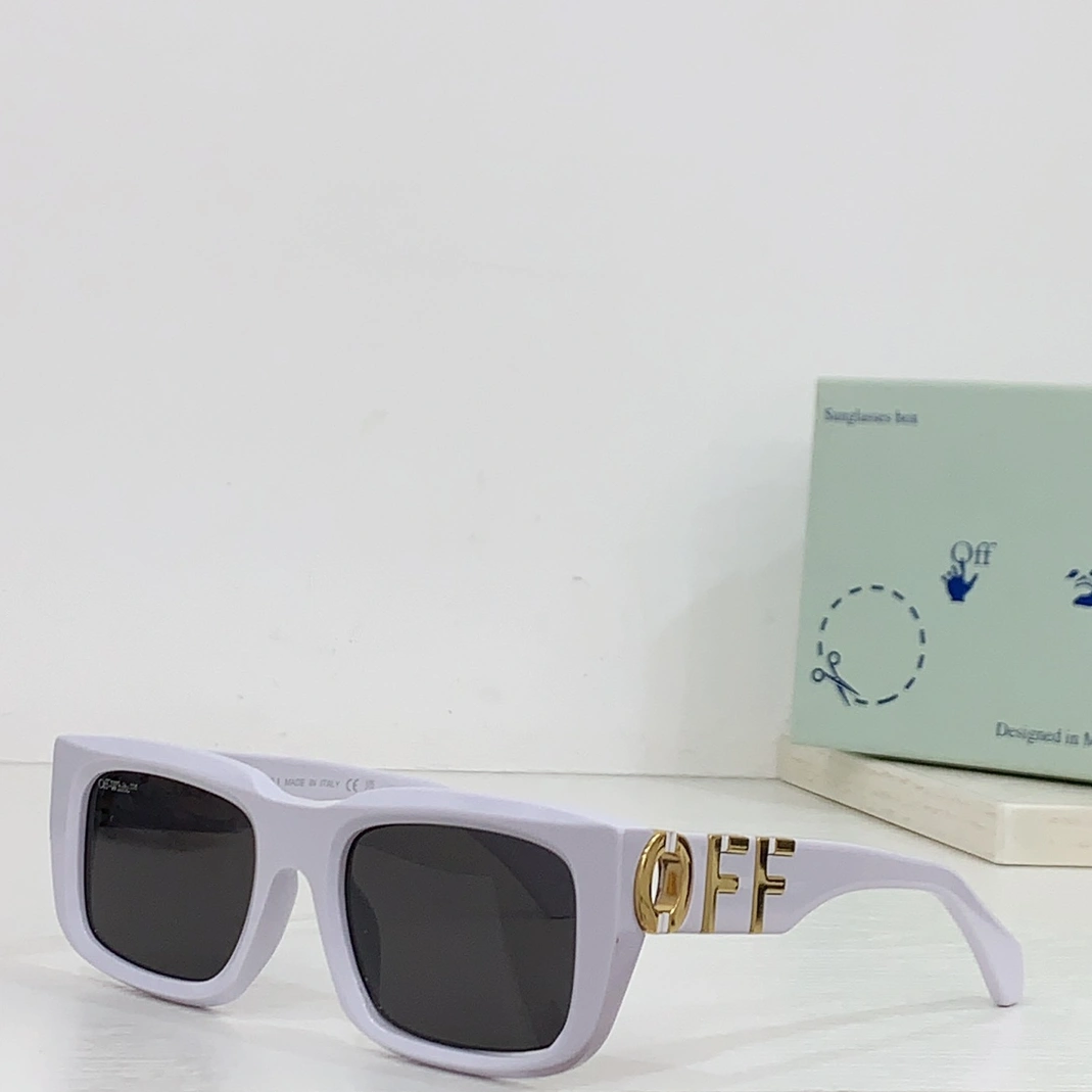 Bright 416 Off-White AAA Quality Sunglasses