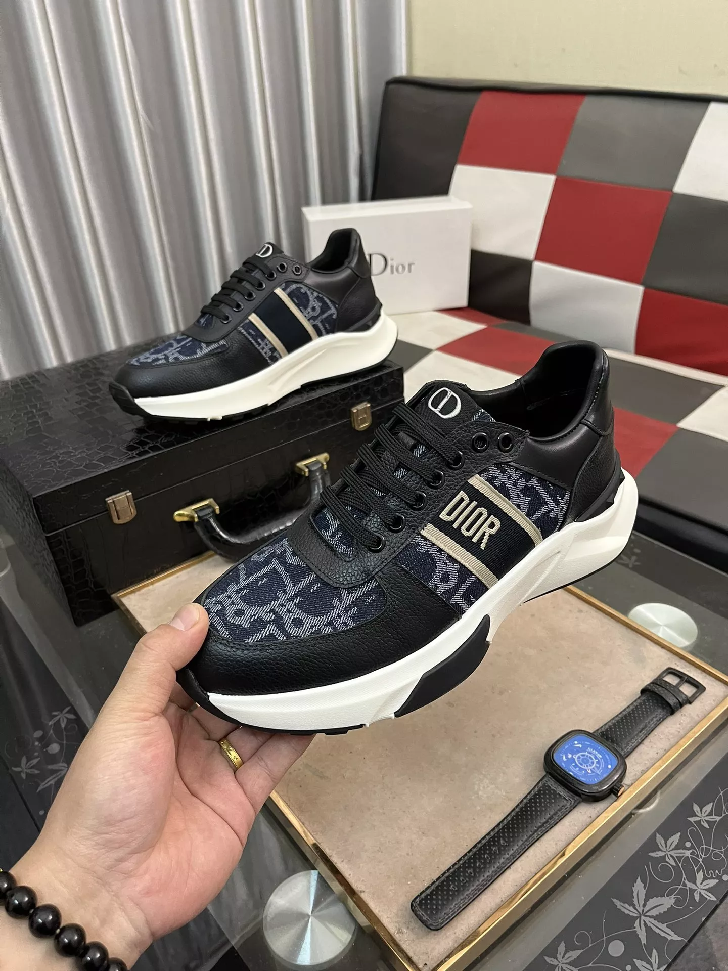 Bright 4428 Christian Dior Casual Shoes For Men