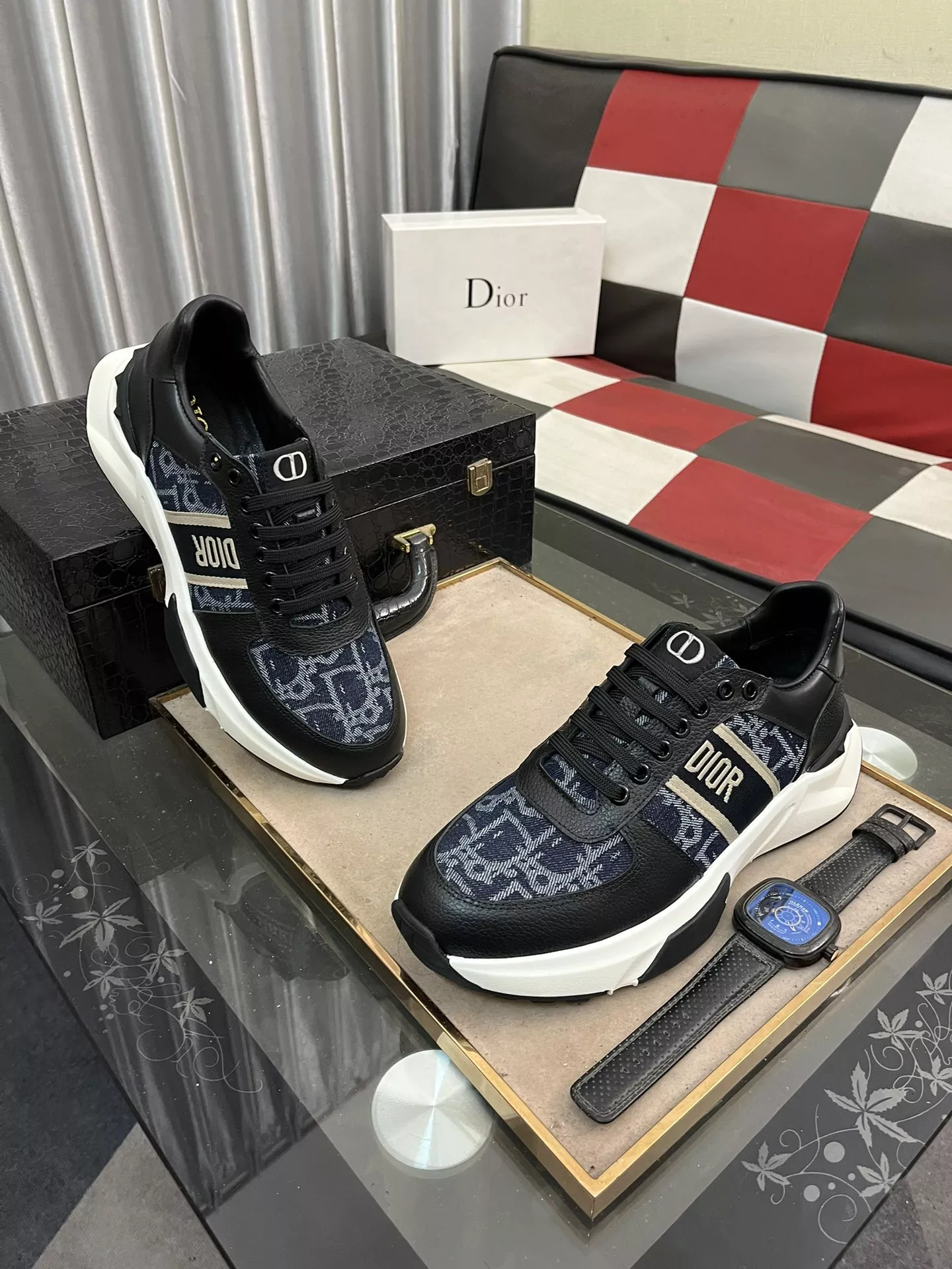 Bright 4428 Christian Dior Casual Shoes For Men