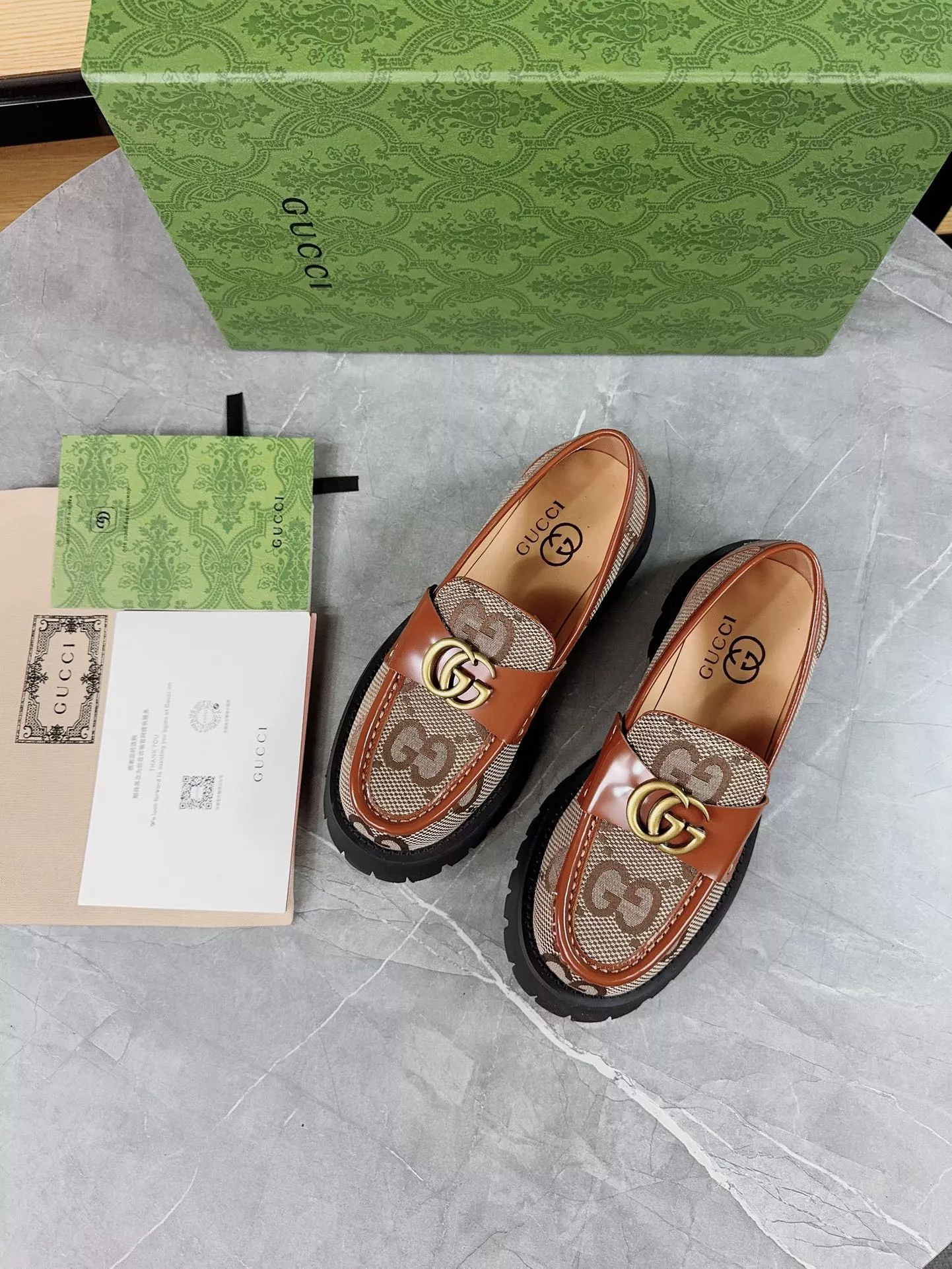 Bright 4489 Gucci Oxfords Shoes For Men