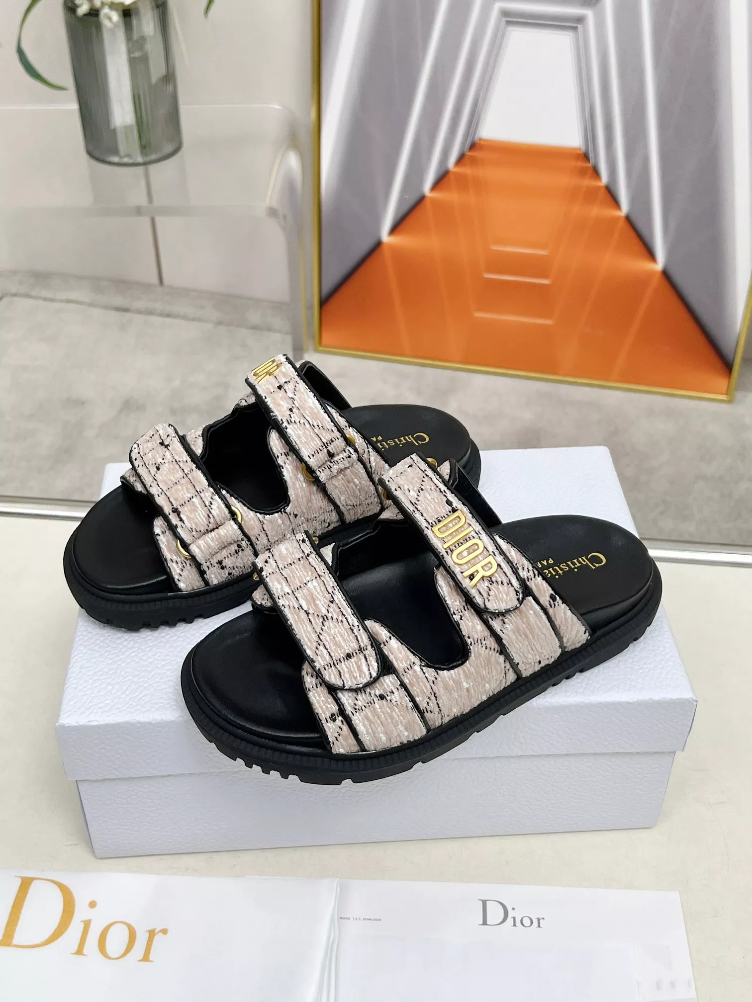Bright 4550 Christian Dior Slippers For Women