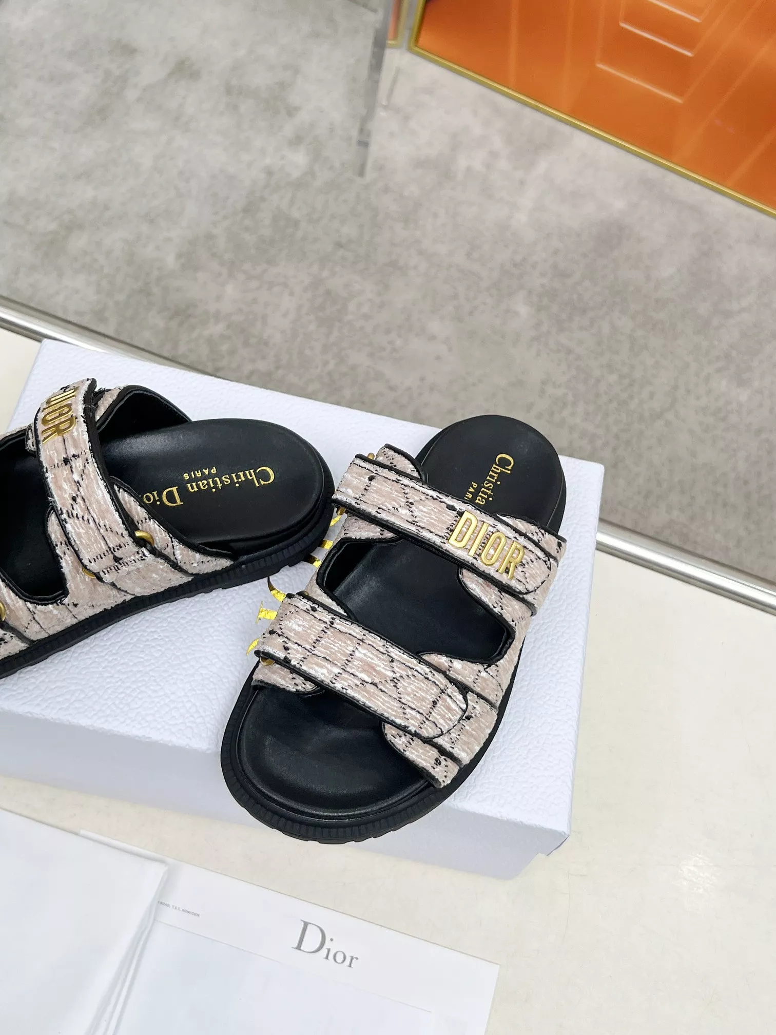 Bright 4550 Christian Dior Slippers For Women