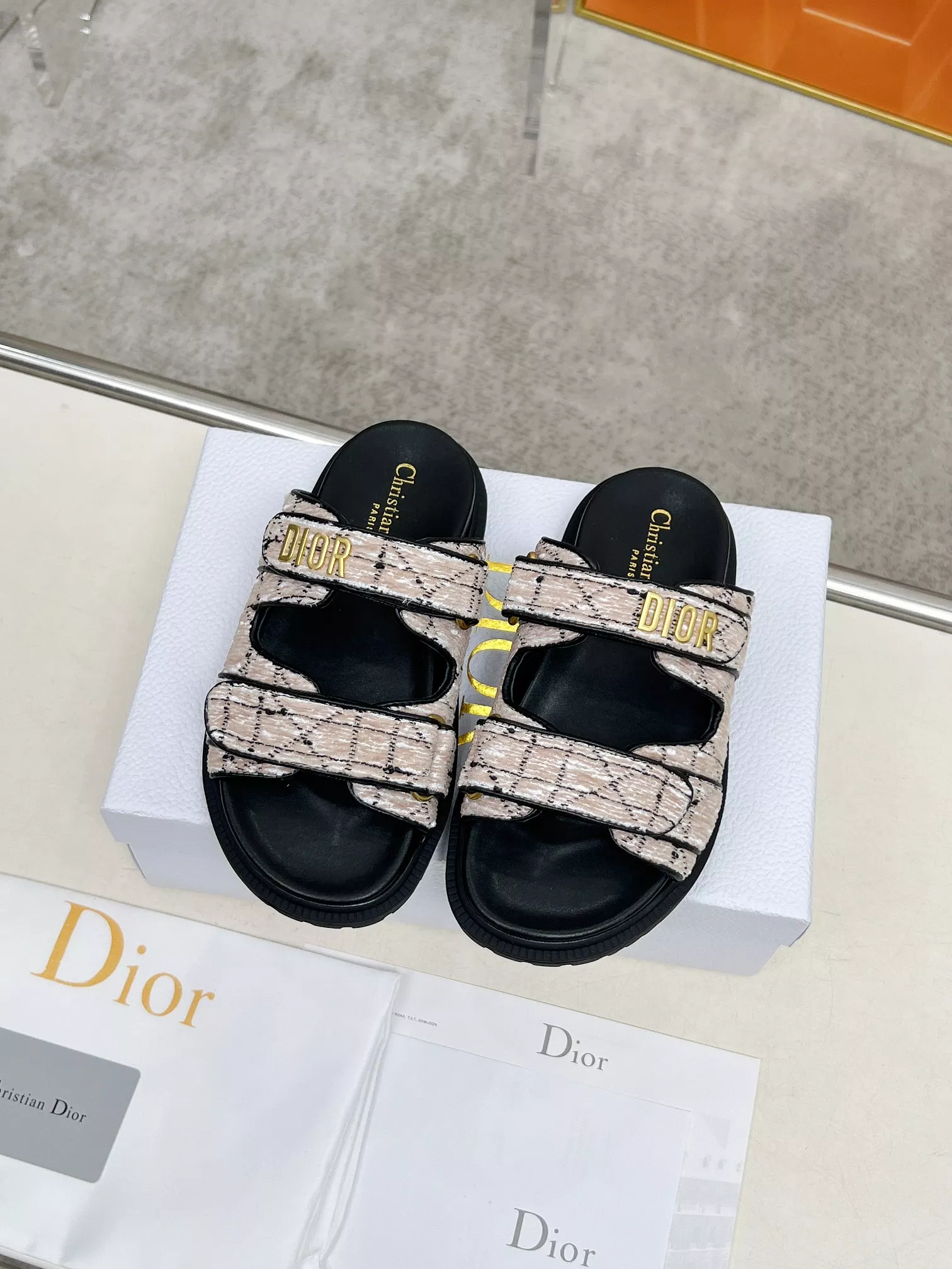 Bright 4550 Christian Dior Slippers For Women
