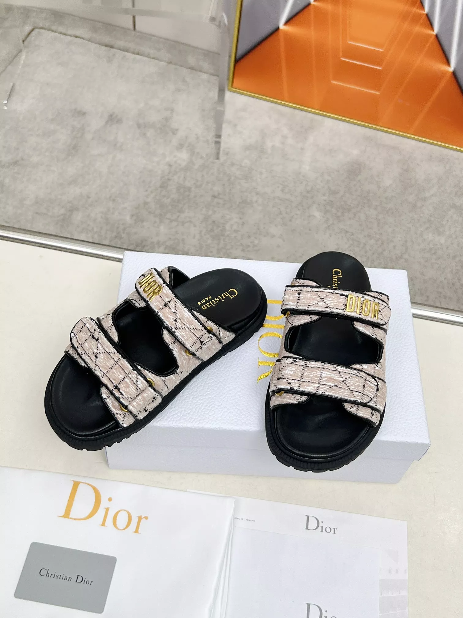 Bright 4550 Christian Dior Slippers For Women