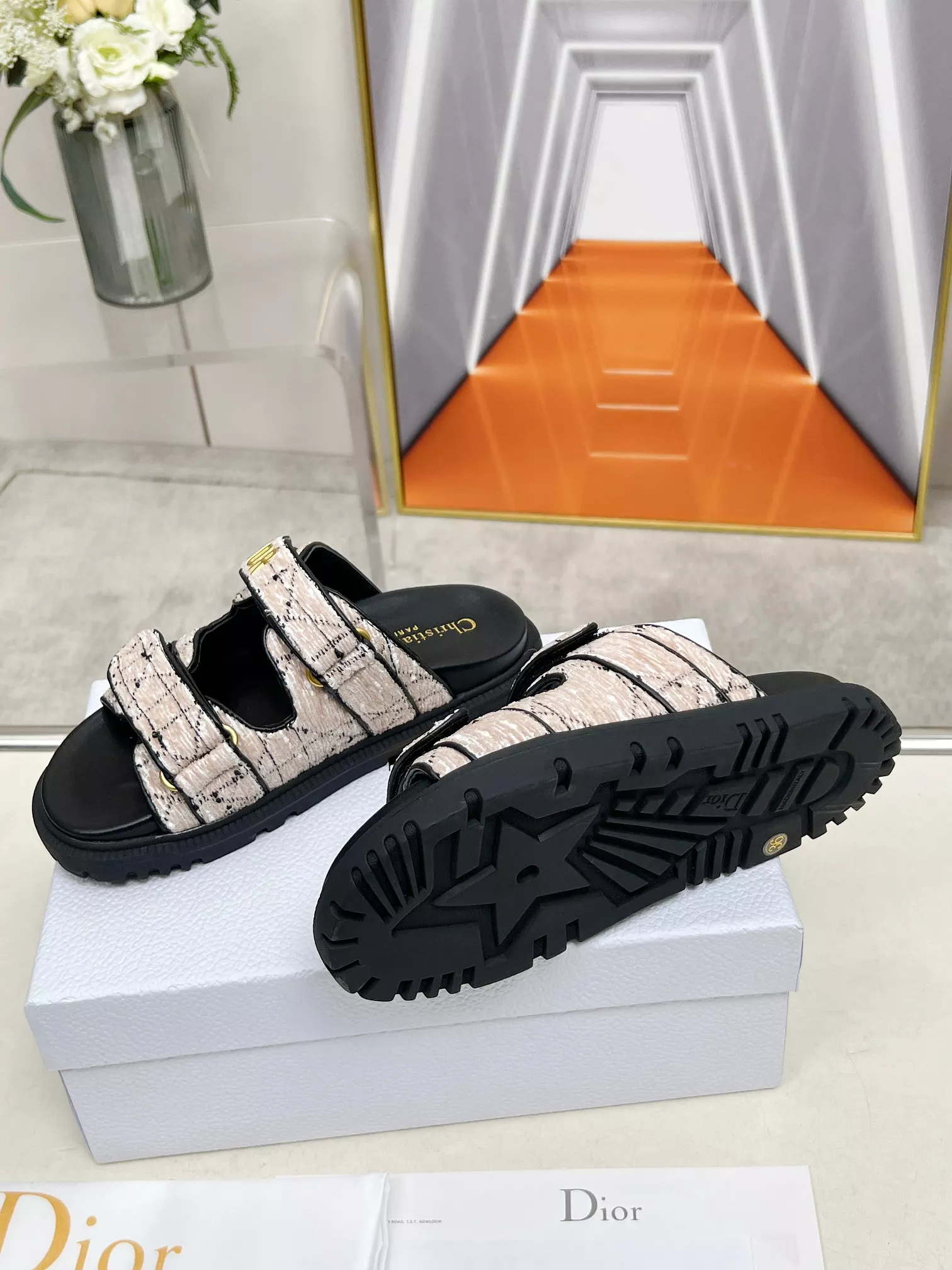 Bright 4550 Christian Dior Slippers For Women