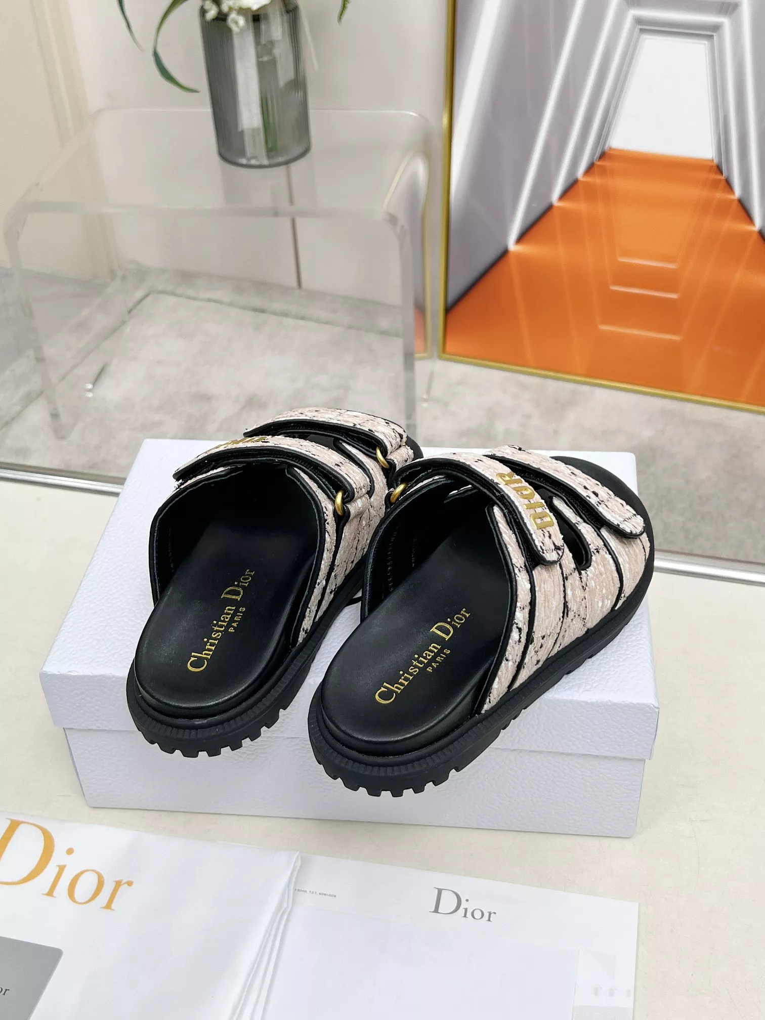 Bright 4550 Christian Dior Slippers For Women