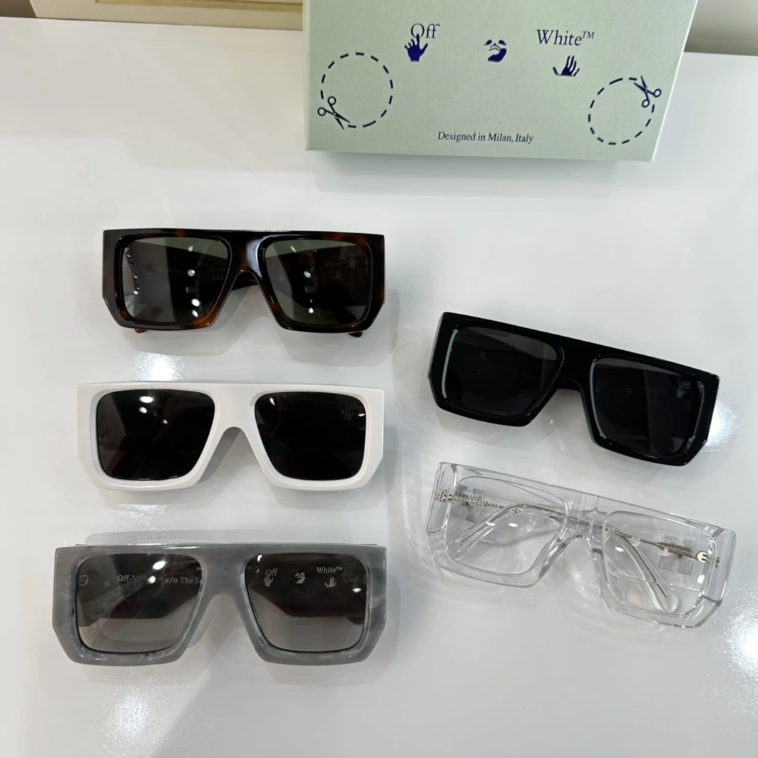 Bright 4810 Off-White AAA Quality Sunglasses