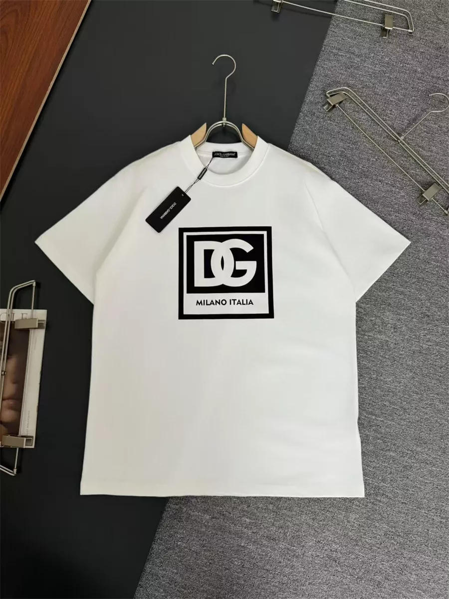 Bright 490 Dolce & Gabbana D&G T-Shirts Short Sleeved For Unisex